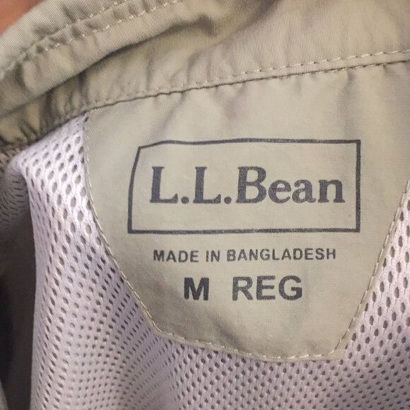 M L.L. Bean Hiking Shirt B05 723 - Picture 5 of 6